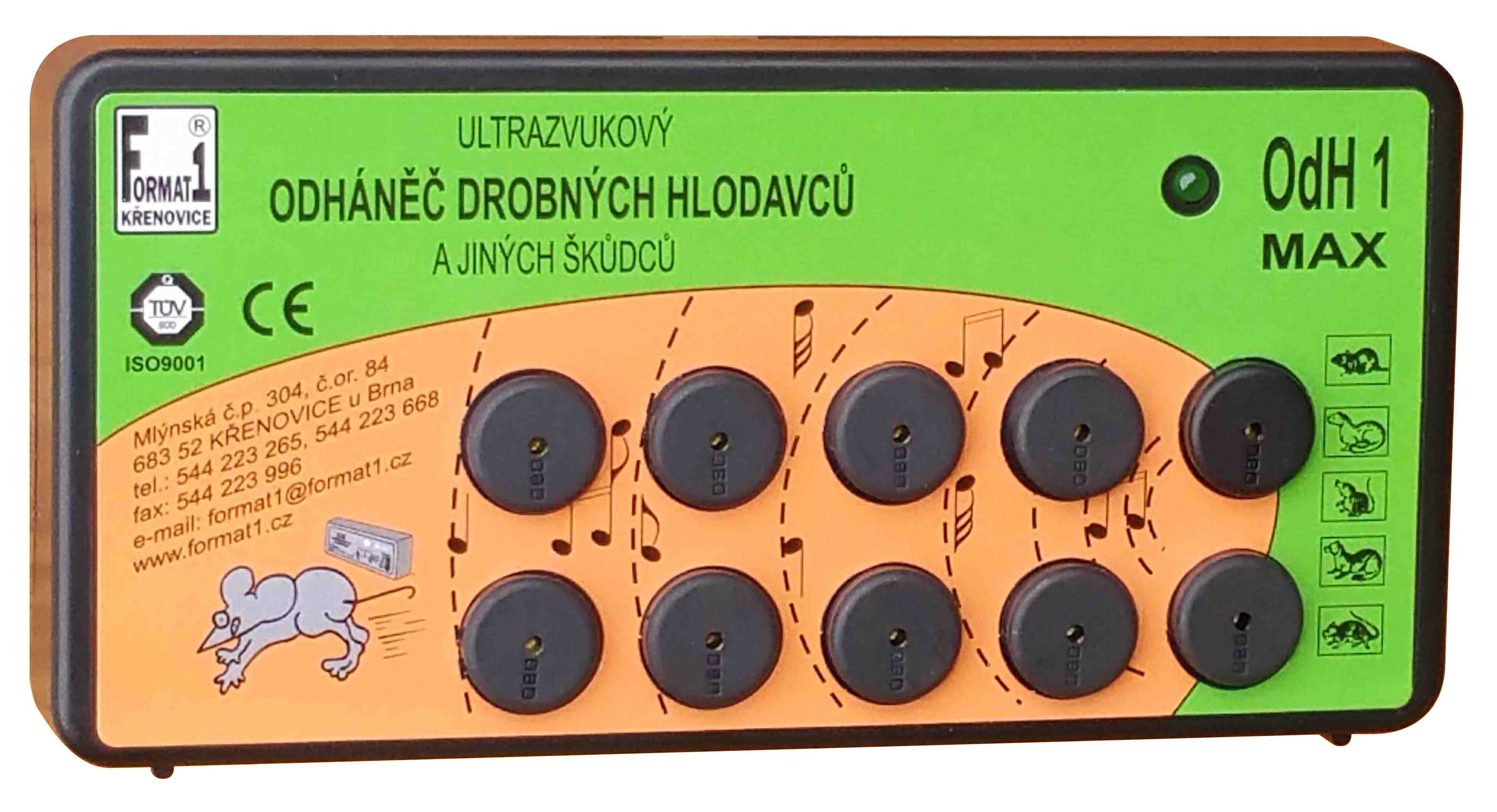 Zbavte se myší pomocí plašiče hlodavců