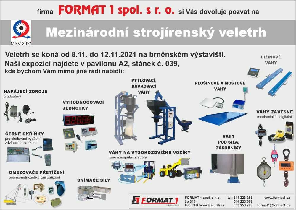 Uvidíte nás na Mezinárodním strojírenském veletrhu v Brně Uvidíte nás na Mezinárodním strojírenském veletrhu v Brně